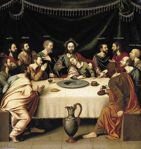 The Last Supper — Fray Nicolás Borrás