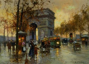 Triumphal Arch View — Edouard Cortès