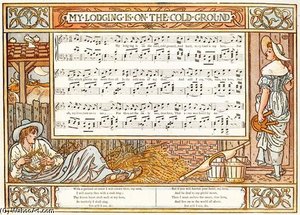 My Lodging Is On The Cold Ground — Walter Crane