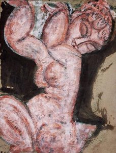 Rose Caryatid (audace) — Amedeo Clemente Modigliani
