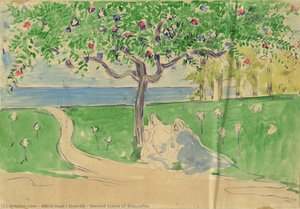 Second Scene Of Blancaflor — Adrià Gual I Queralt