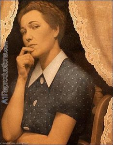 The Perfectionist — Grant Wood, Regionalism