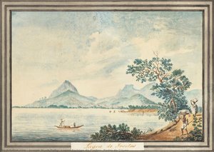 Lagoa Rodrigo De Freitas, Pedra Da Gávea — Joseph Merit Tully, Romanticism