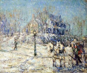 The Dyckman House — Ernest Lawson