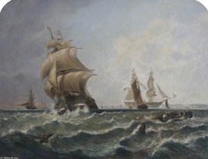 Against Wind And Tide — Clarkson Frederick Stanfield