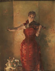 La Violoniste — Alfred Stevens
