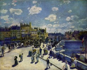 Pont Neuf — Pierre-auguste Renoir, Impressionism