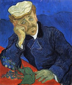 Portrait Of Doctor Gachet — Vincent Willem Van Gogh, Post-impressionism