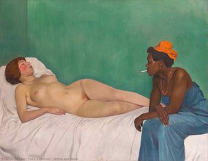 White And Black — Félix Vallotton