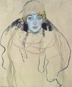 Portrait Of A Lady (unfinished) — Gustav Klimt