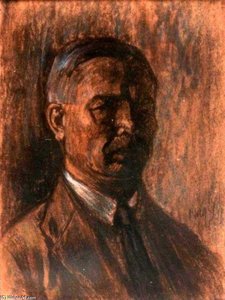 Brown Coated Self-portrait — István Nagy