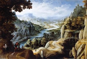 Mountainous River Landscape — Tobias Verhaecht