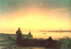 Mhitarists On Island Of St. Lazarus — Ivan Konstantinovich Aivazovsky