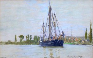 The Sailing Boat — Claude Monet