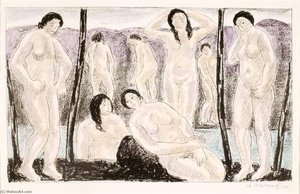 The Bathers — Abraham Walkowitz
