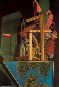 The Melancholy Of Departure — Giorgio De Chirico, Metaphysical Painting