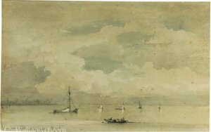 Shipping On The Ij, — Everhardus Koster