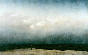 By The Sea (monk) — Caspar David Friedrich, Romantic Landscape