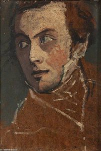 Portrait Of An Unknown Man — John Scarlett Davis