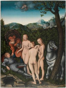 The Judgement Of Paris — Lucas Cranach The Elder
