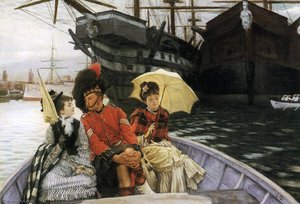 English How Happy I Could Be With Either Français Entre Les Deux Mon Coeur Balance — James Jaques Joseph Tissot