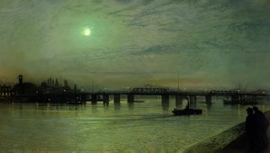Battersea Bridge — John Atkinson Grimshaw