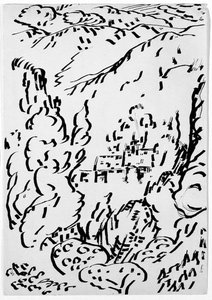Mountain Landscape — Marsden Hartley
