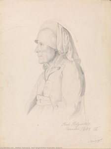 Kari Helgesdatter Vasenden, Granvin — Adolph Tidemand