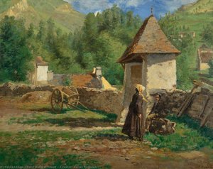 A Gèdres (basses Pyrénnées) — Henri Stanislas Rouart