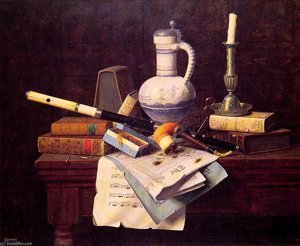 Emblems Of Peace — William Michael Harnett