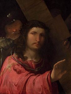 Christ Carrying The Cross — Altobello Melone, Renaissance Mannerism