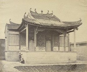 Chinese Theatre, Canton — Felice Beato