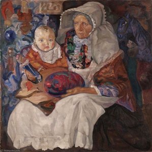 Childhood — Boris Dmitrievich Grigoriev
