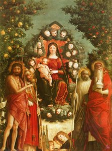 Trivulzio Madonna — Andrea Mantegna, Renaissance