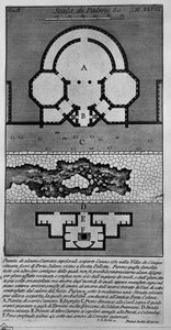 The Roman Antiquities, T. 2, Plate Xlviii. Plan Of Some Burial Chambers Discovered The Year 1751 In The Villa Of The Five Located Outside Porta Salaria Near Grotta Pallotta. — Giovanni Battista Piranesi