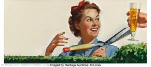 Joseph Schlitz Brewing Company Advertisement — Haddon Hubbard Sundblom