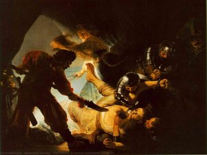 The Blinding Of Samson Stadelsches Kunstinsti — Rembrandt Van Rijn, Baroque