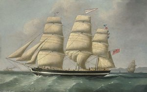 The Three-masted Merchantman Eleanor Dixon — Joseph Heard