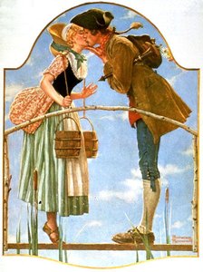 Kiss — Norman Rockwell