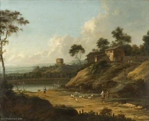 Landscape With River — Jan Jansz Wijnants