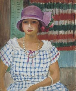 Nono In A Pink Hat — Henri Lebasque