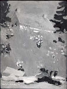 House Above The Beach — Fairfield Porter