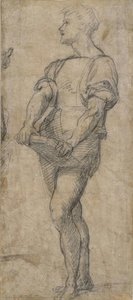 Standing Youth Holding A Book — Andrea Del Sarto, High Renaissance