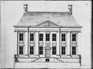 Mauritshuis Naar Ets Van P.Post In Koninklijke Bibliotheek 's-gravenhage