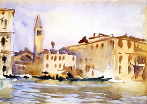 Grand Canal At San Samuele — John Singer Sargent, Late Impressionism
