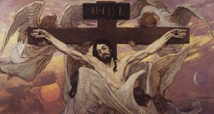 Crucified Christ — Victor Vasnetsov