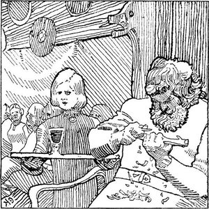 Olav Den Helliges Saga Ck11 — Christian Krohg