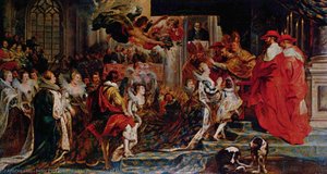 The Coronation Of Marie, Louvre — Peter Paul Rubens
