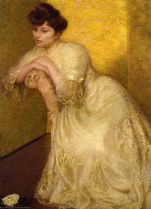 The Yellow Screen — Lilla Cabot Perry