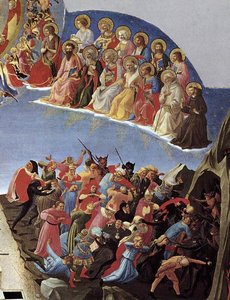 Last Judgement (detail) — Fra Angelico, Early Renaissance